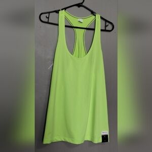 Xersion Lime Green Women's Tank Top Size (L)